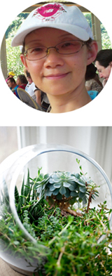 林師姐+植栽照片